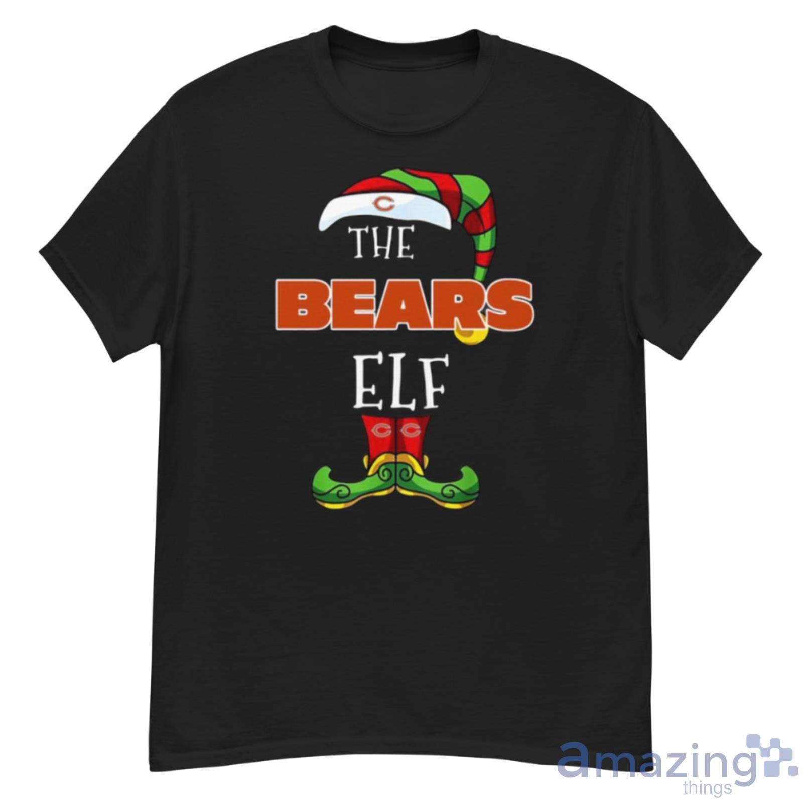 Chicago Bears Christmas Elf Funny Nfl Shirt - G500 Men’s Classic T-Shirt