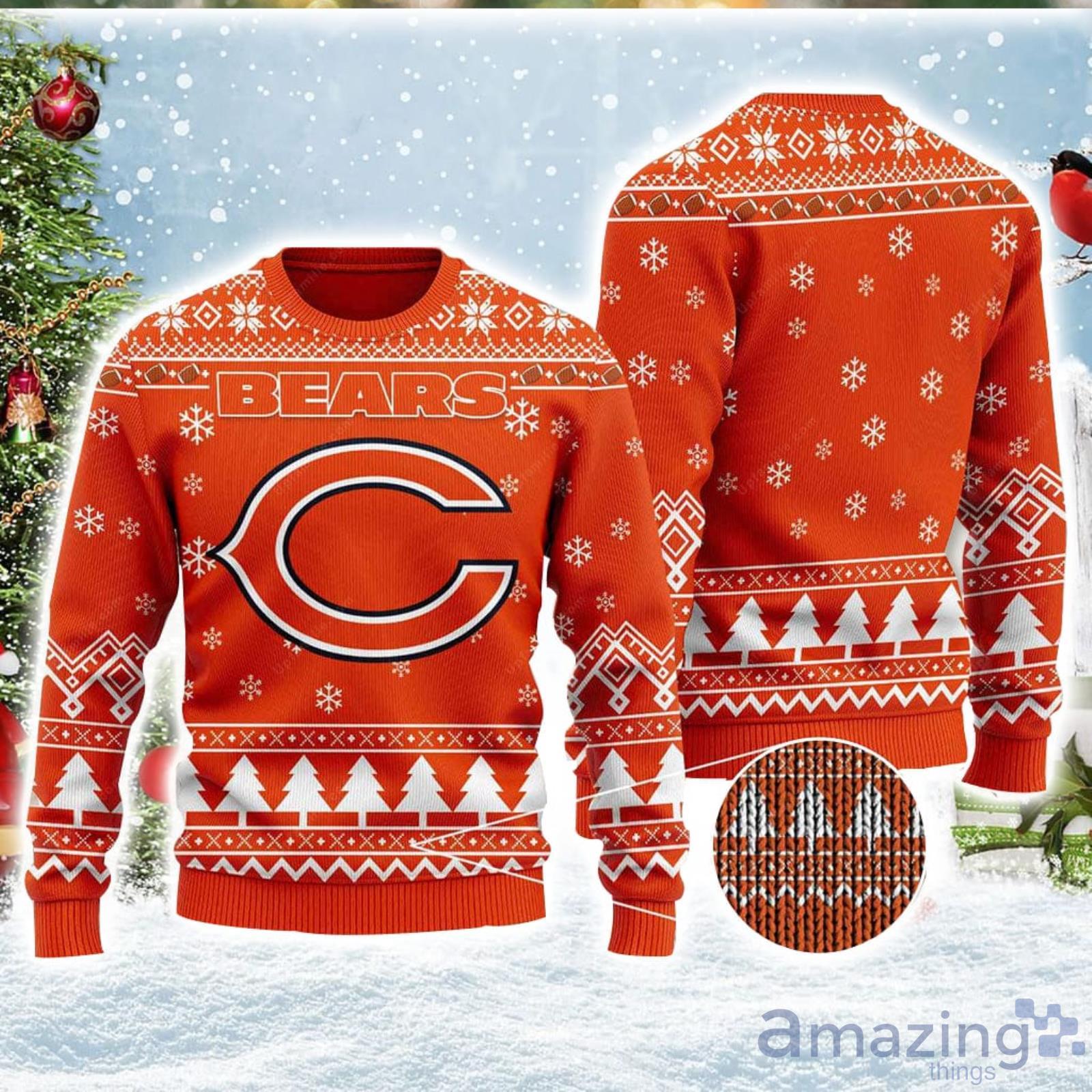Chicago Bears Fans NFL Chicago Bears Ugly Christmas Sweater Product Photo 1