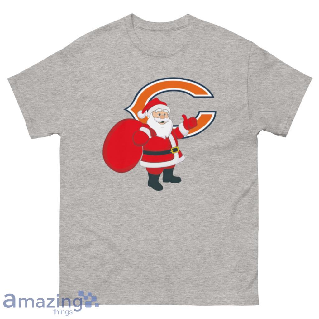 Chicago Bears NFL Santa Claus Christmas Shirt - 500 Men’s Classic Tee Gildan