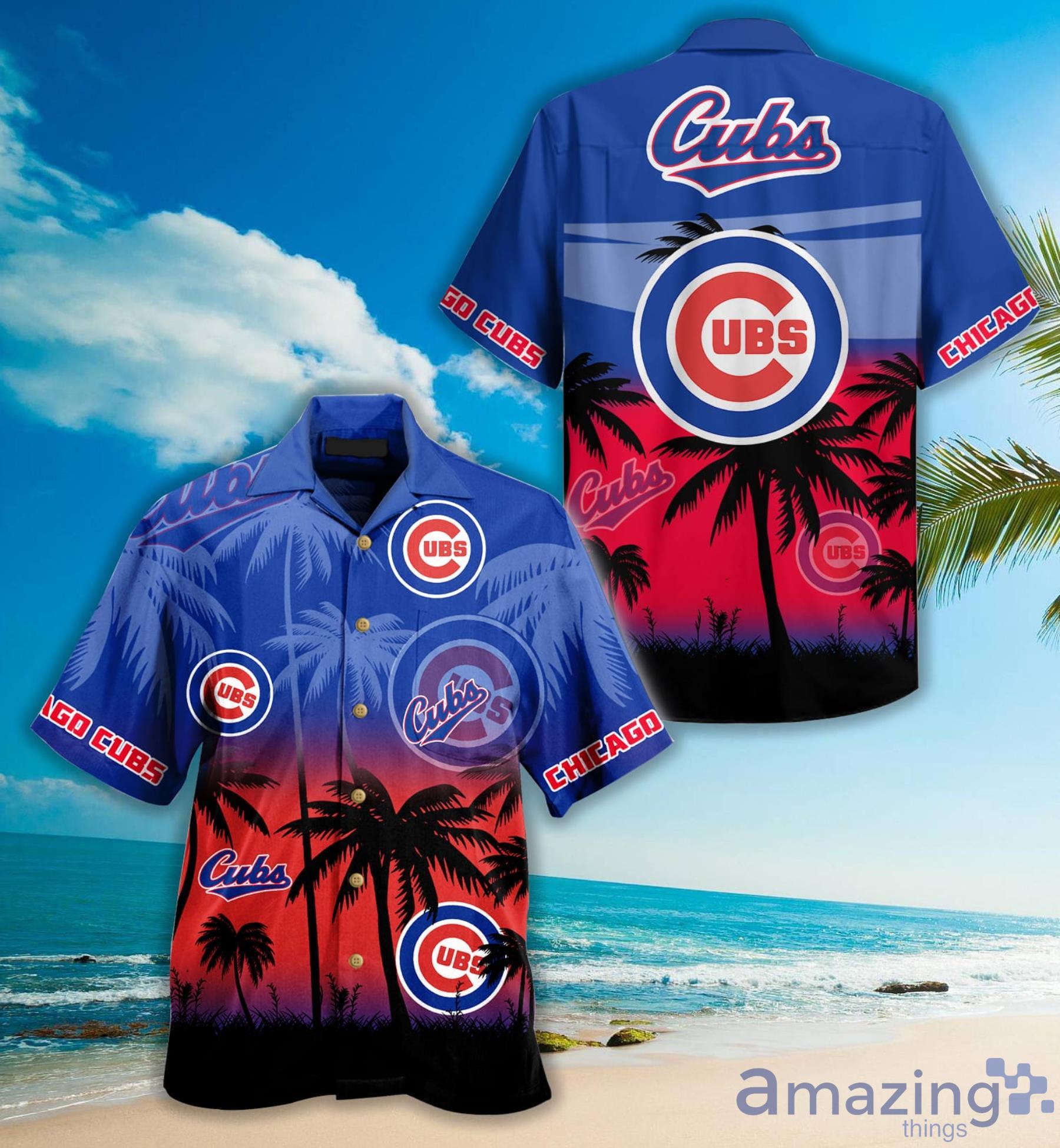 Chicago Cubs Bulls Blackhawks Bears Hawaiian Shirt For Fans