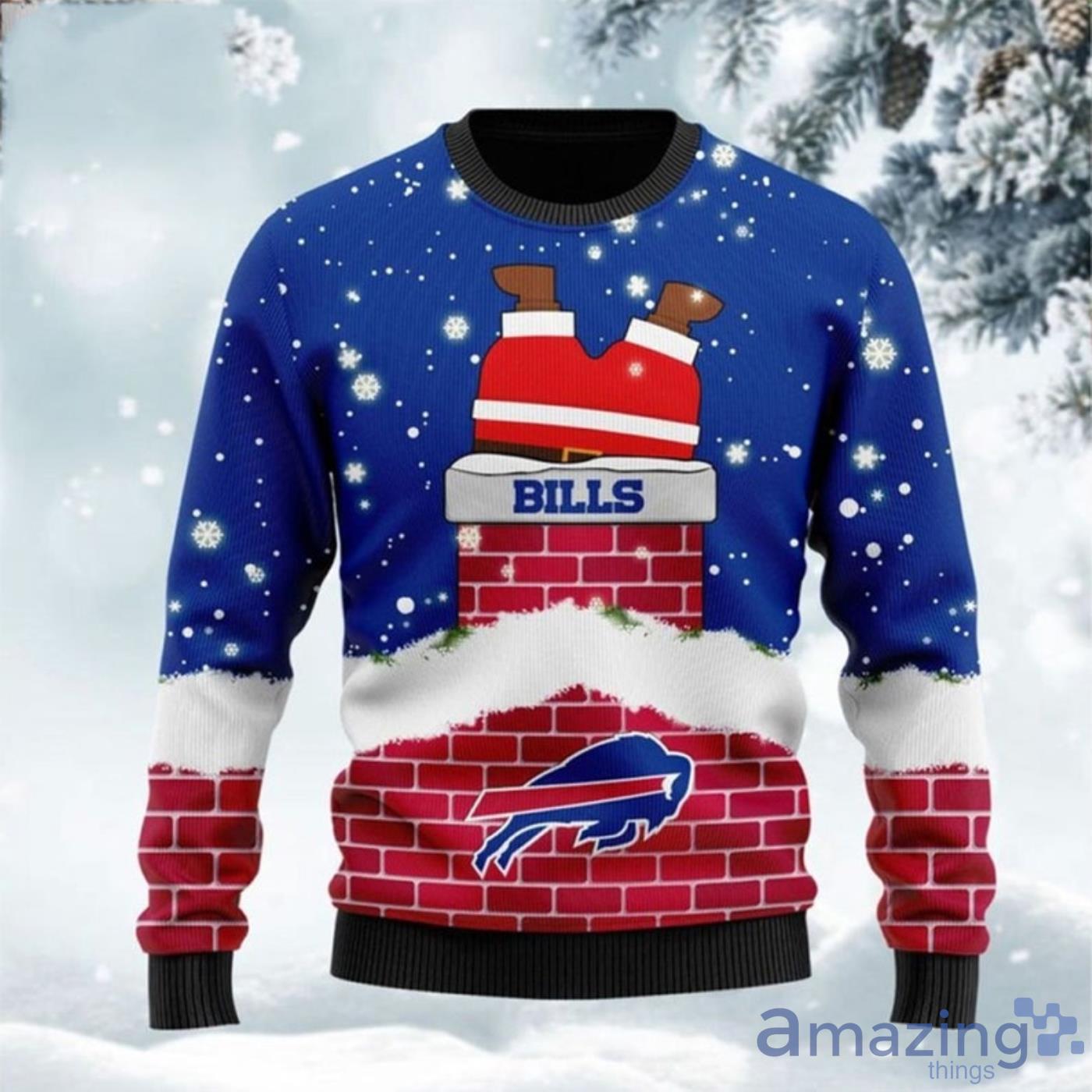 Chimney Buffalo Bills Ugly Christmas Sweater