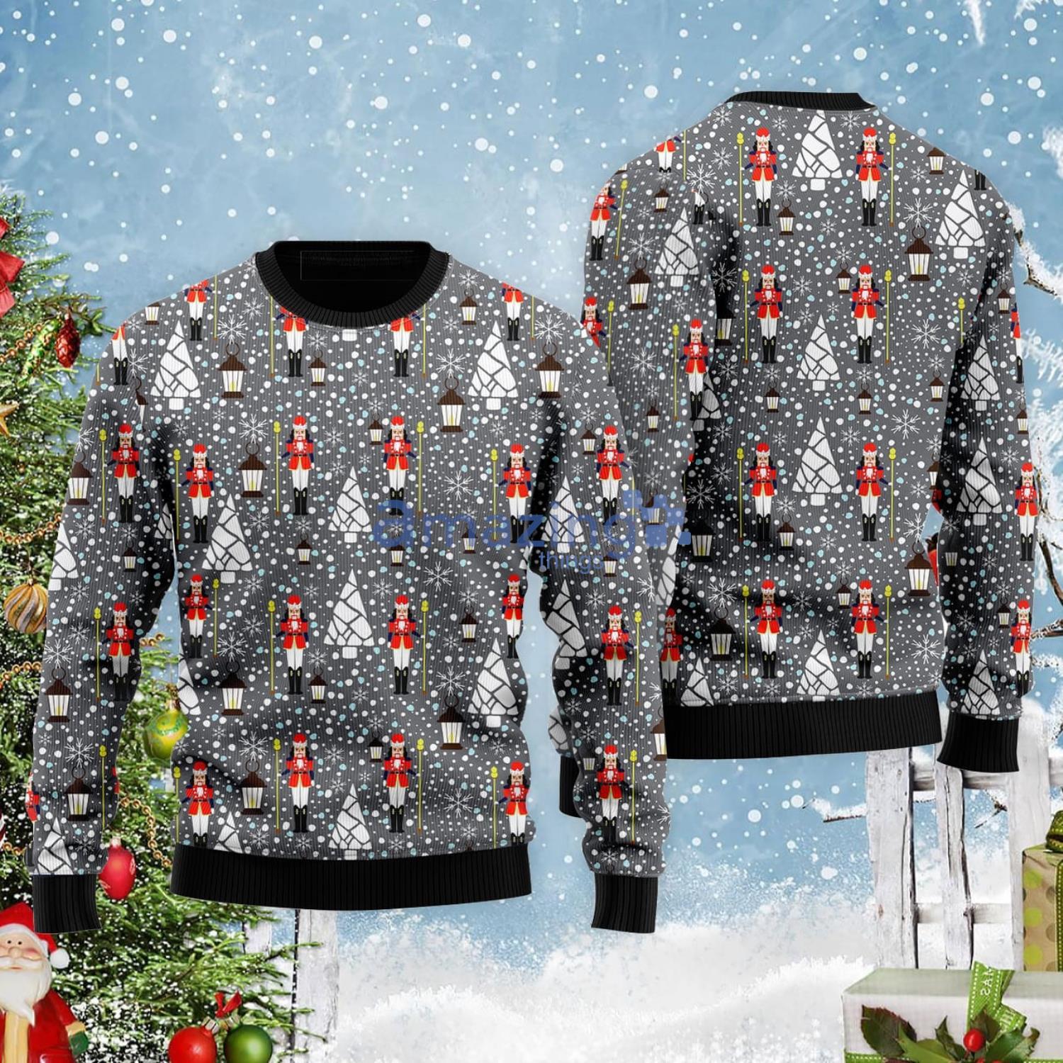 Christmas British Nutcracker Christmas Gift Ugly Christmas Sweater Product Photo 1
