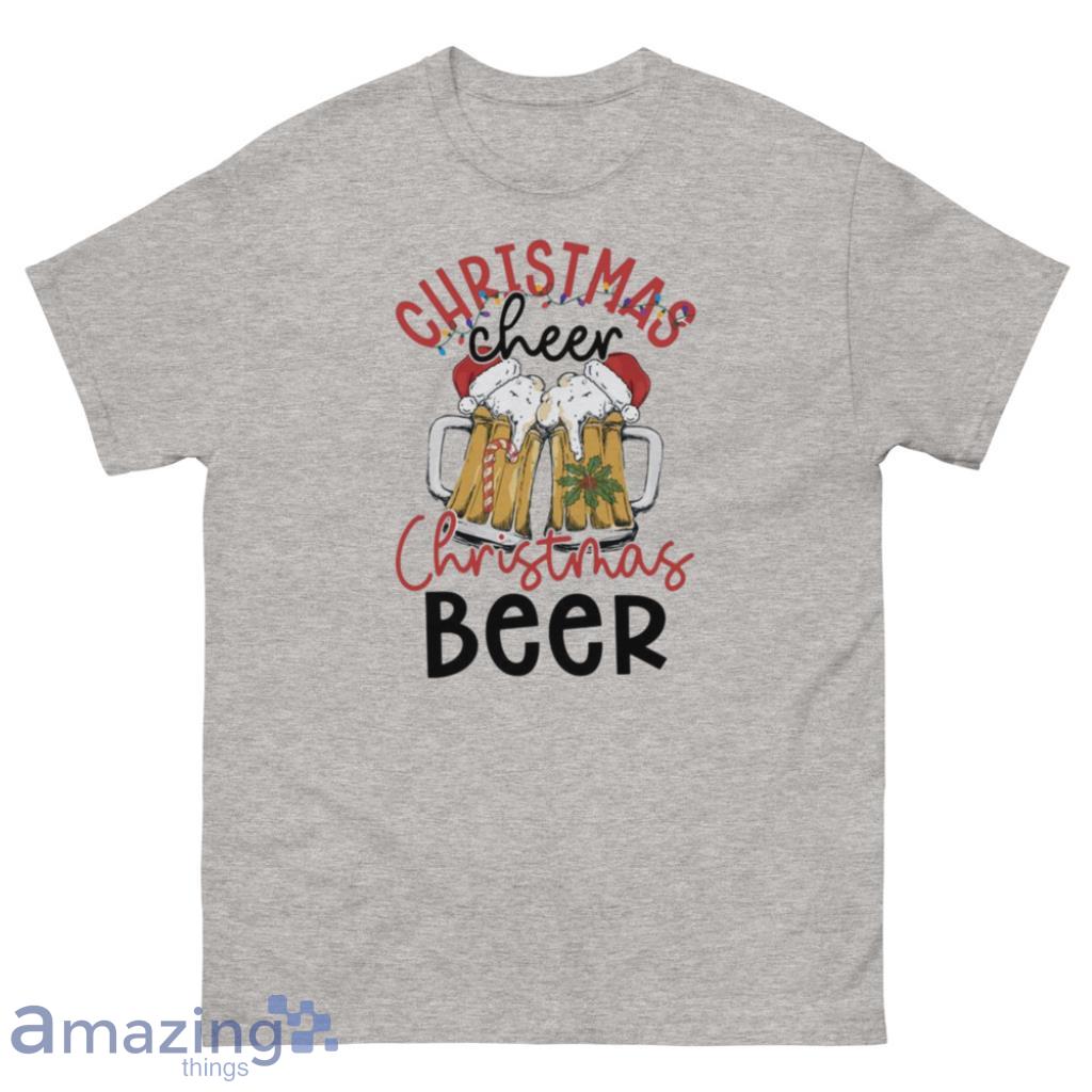 Christmas Cheer Beer T-Shirt - 500 Men’s Classic Tee Gildan