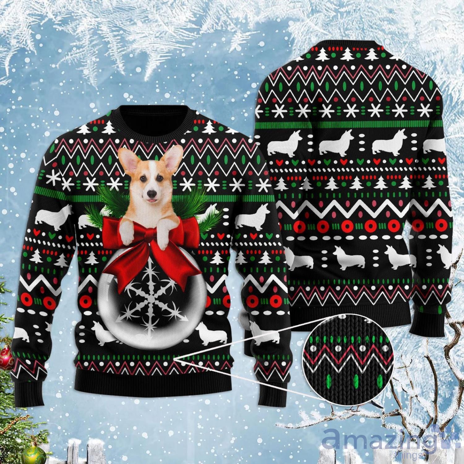 Christmas Dog Mom Dog Dad Ugly Christmas Sweater Product Photo 1 Christmas Dog Mom Dog Dad Ugly Christmas Sweater Product Photo 1