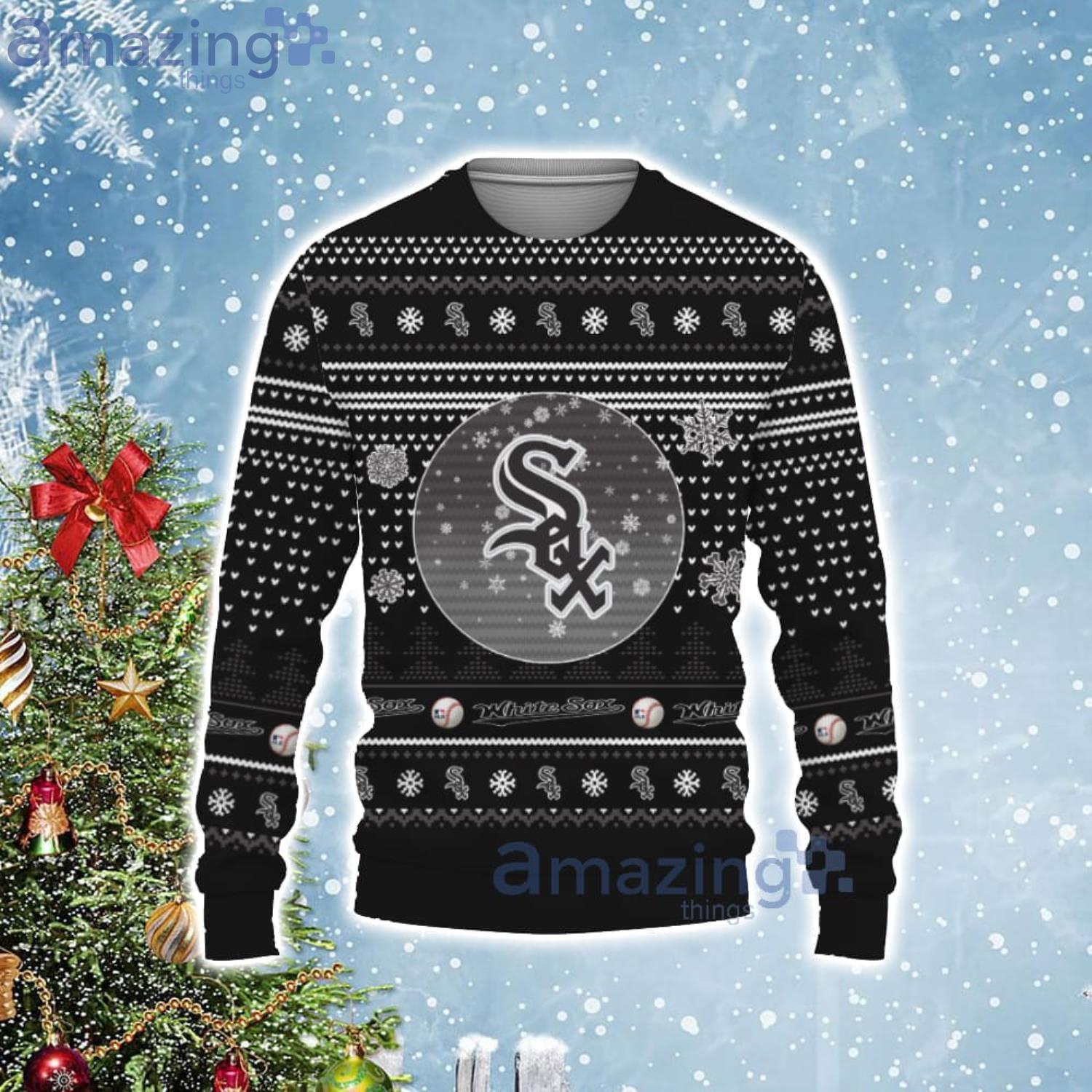 Christmas Gift Baseball American Chicago White Sox Ugly Christmas Sweater