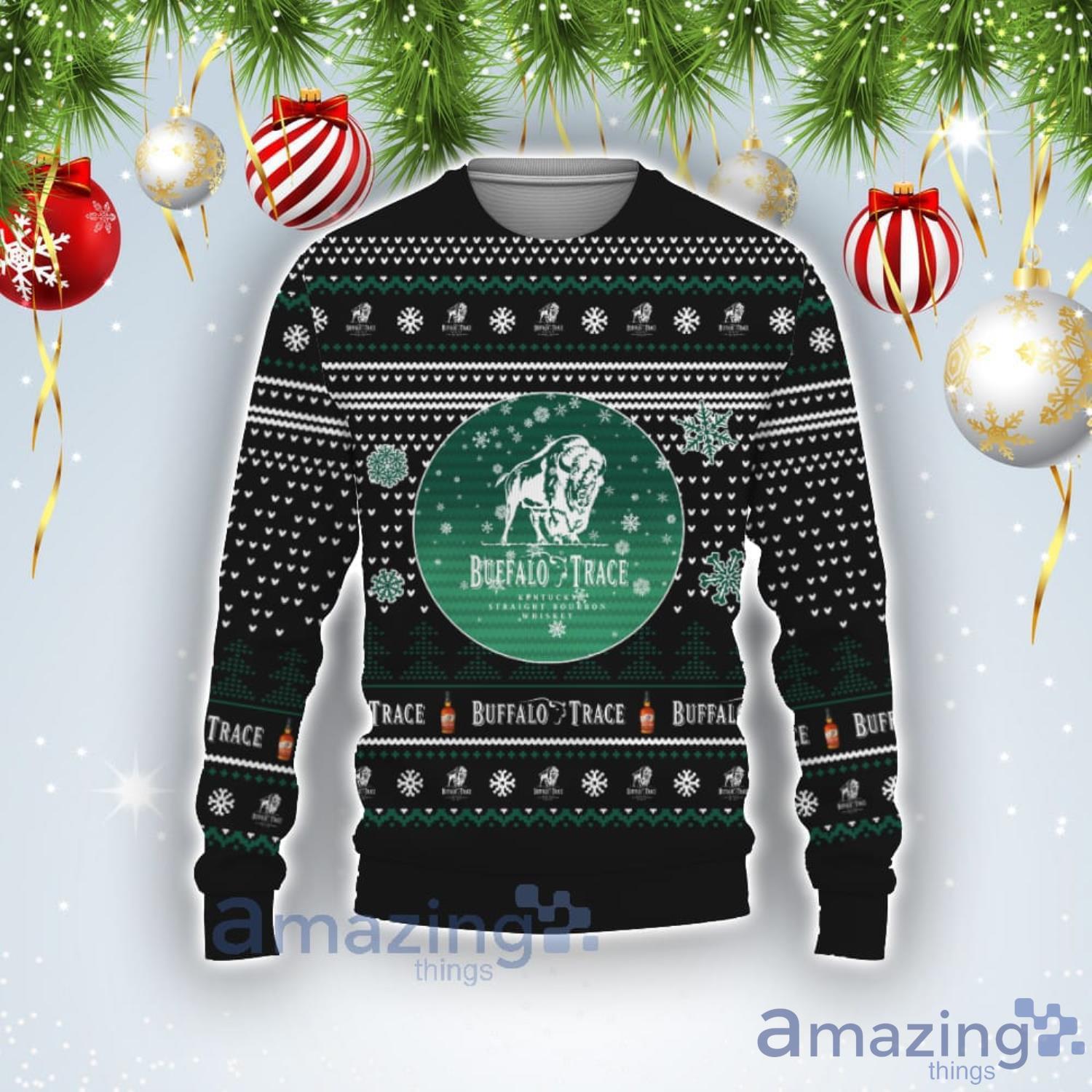 buffalo trace christmas sweater