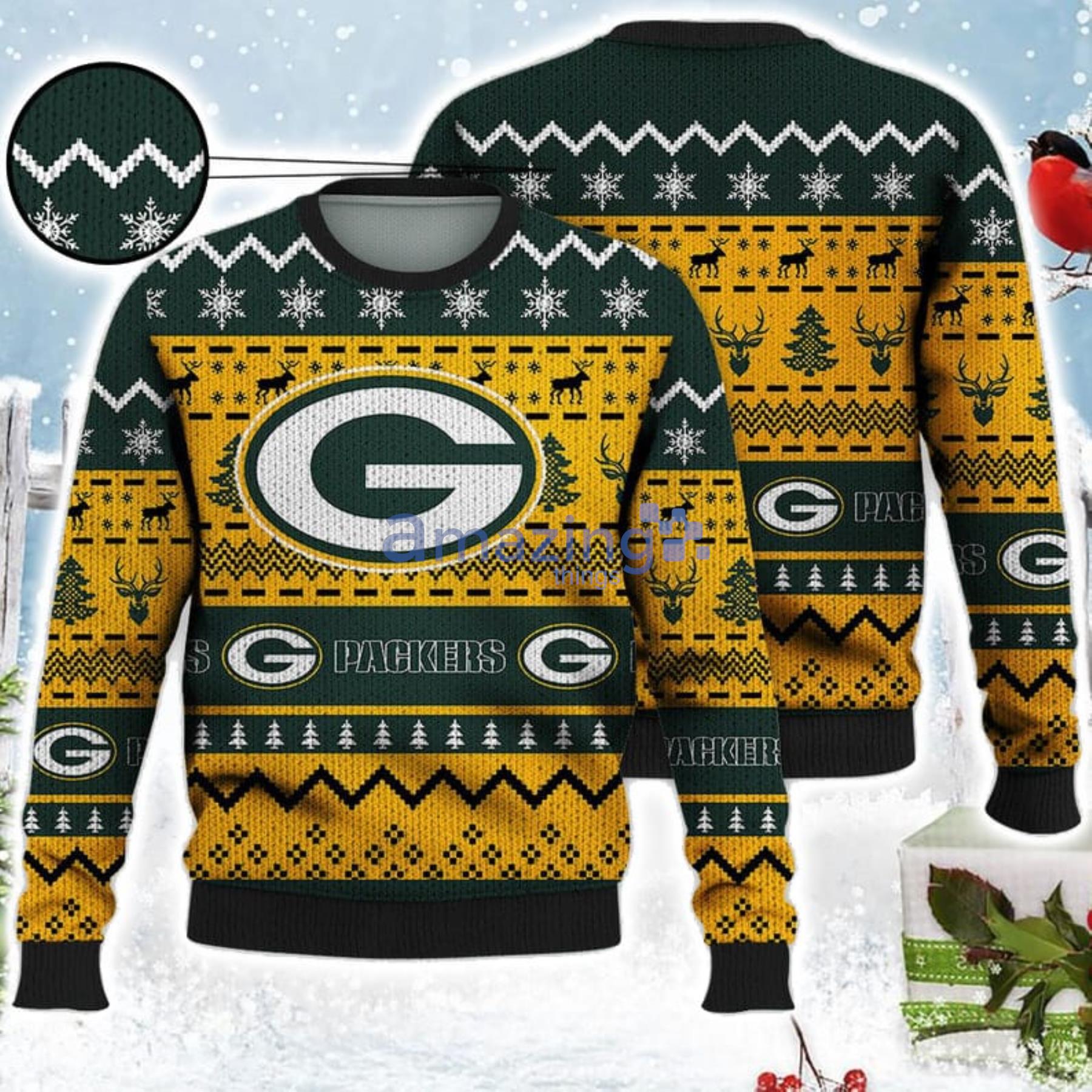 Ugly Sweater Green Bay Packers Impressive Packers Gift