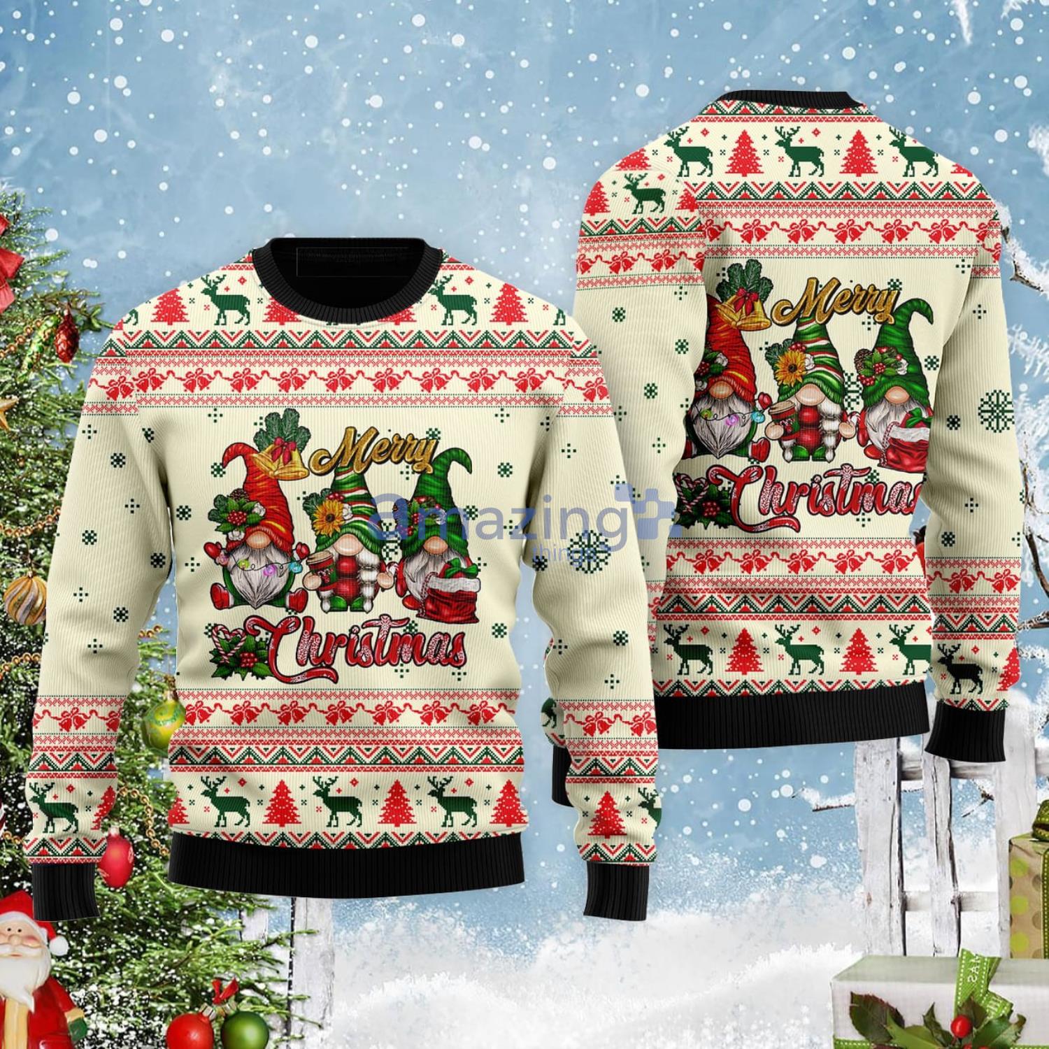 Christmas Gromes Let It Snow Christmas Gift Ugly Christmas Sweater Product Photo 1