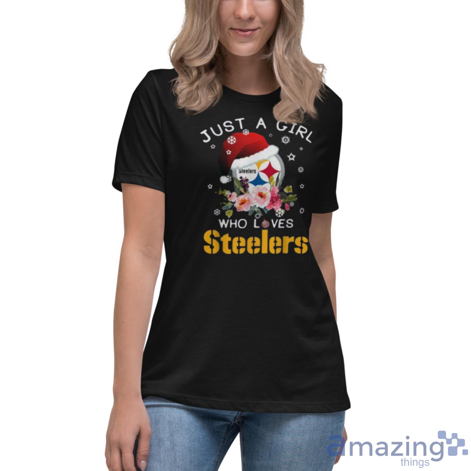 Pittsburgh Steelers Girls Toddler I Love Steelers Short Sleeve T-Shirt