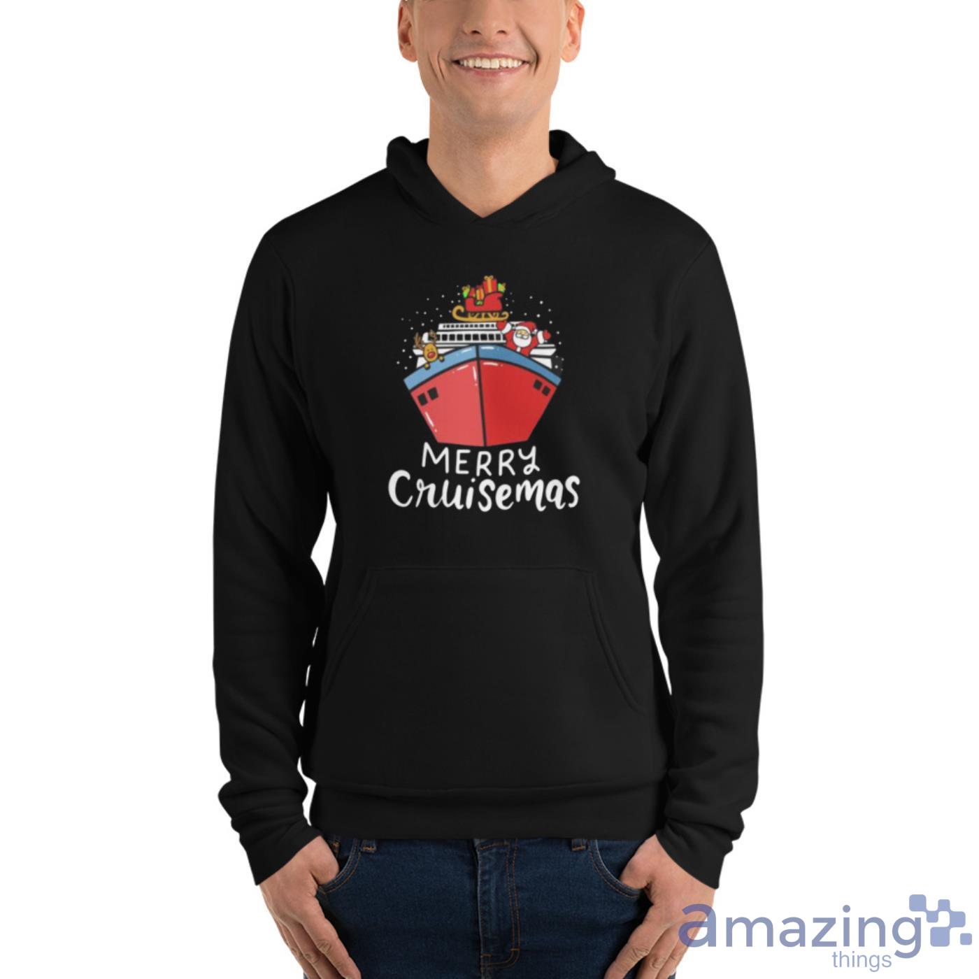 Christmas Merry Cruisemas Christmas Cruise Ship Cruising X Mas Shirt image Christmas Merry Cruisemas Christmas Cruise Ship Cruising X-Mas Shirt - Unisex Fleece Pullover Hoodie