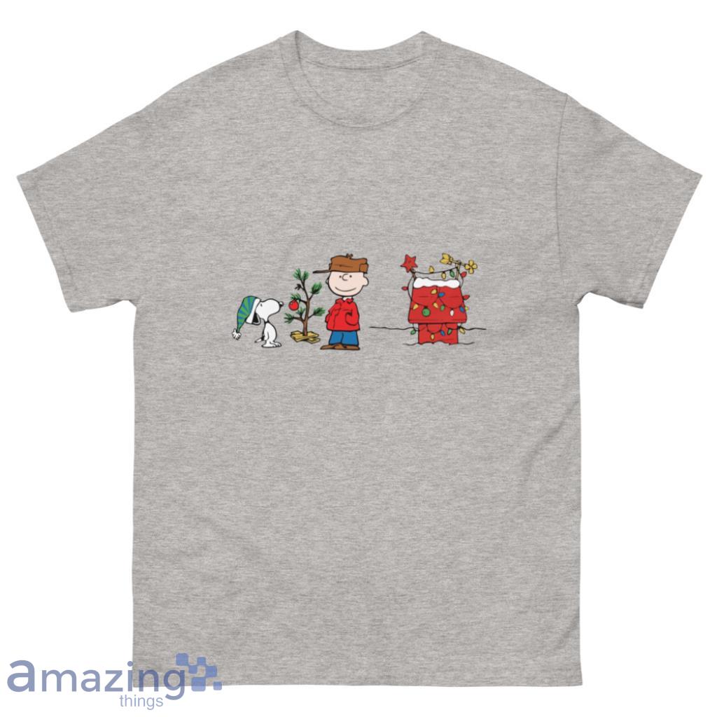 Christmas Peanuts SVG PNG Files, Christmas, Holidays, Winter, Snow, Tree, Lights - 500 Men’s Classic Tee Gildan