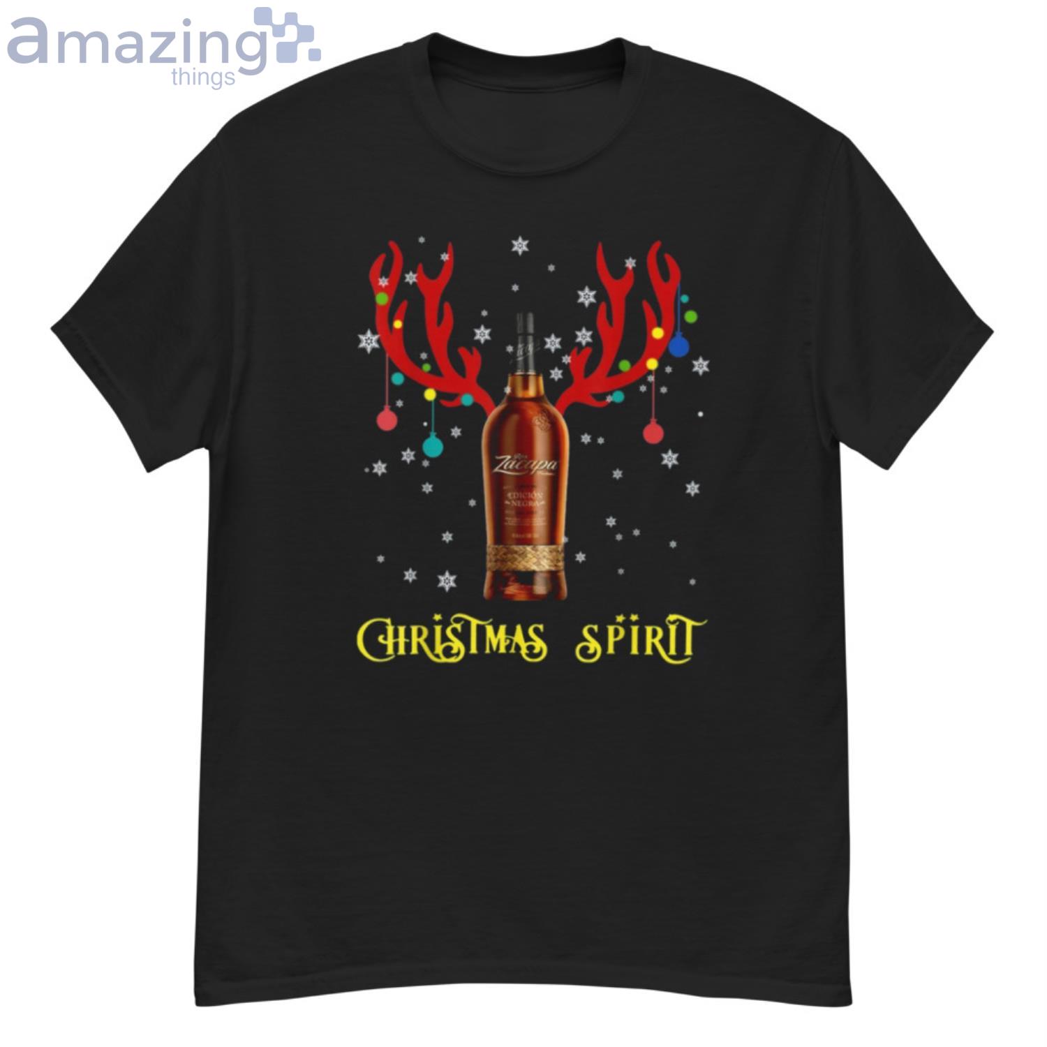 Christmas Zacapa Christmas Spirit Reindeer Rum Shirt Product Photo 1