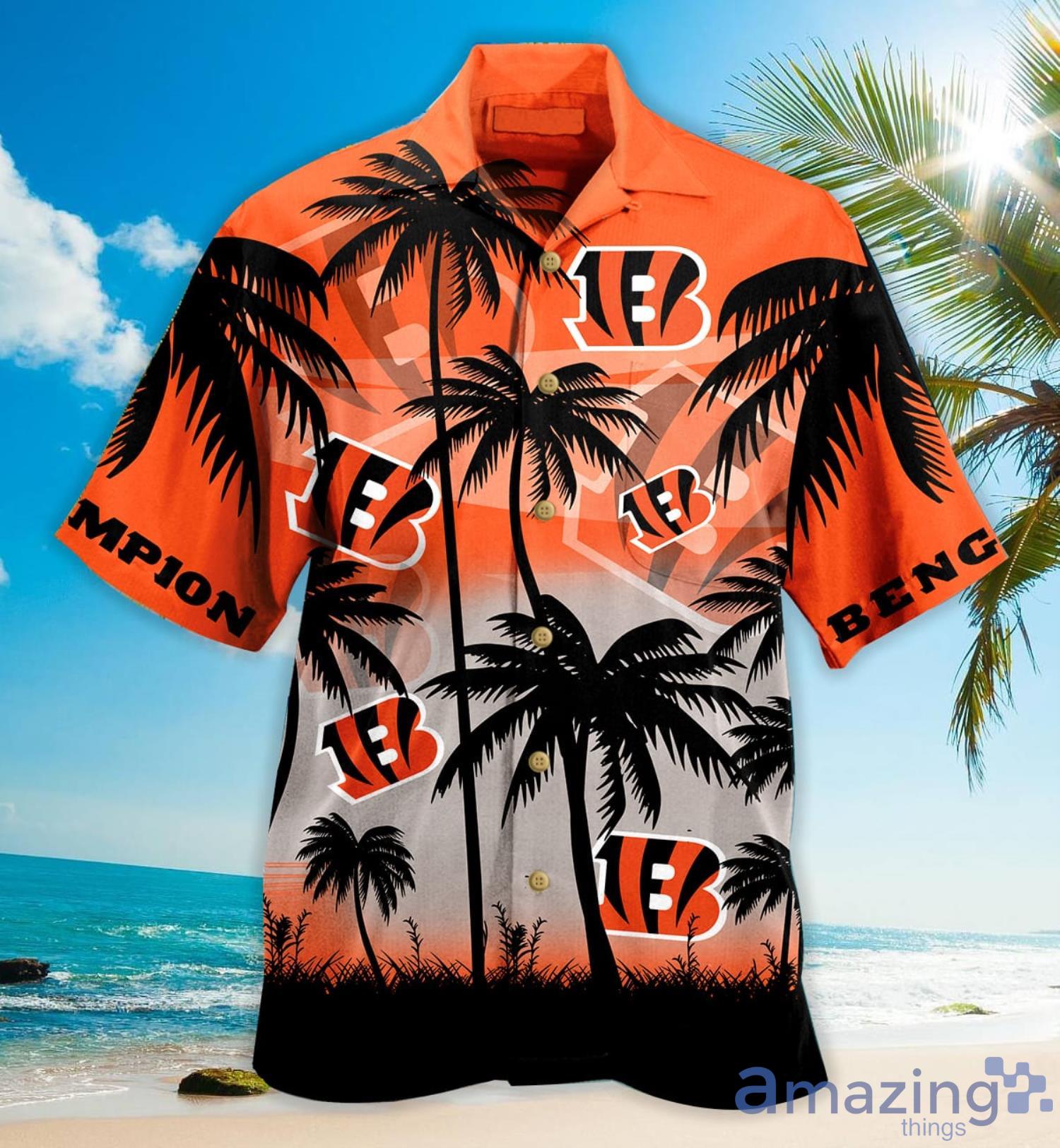 Cincinnati Bengals Us Flag Champions Hawaiian Shirt For Fans