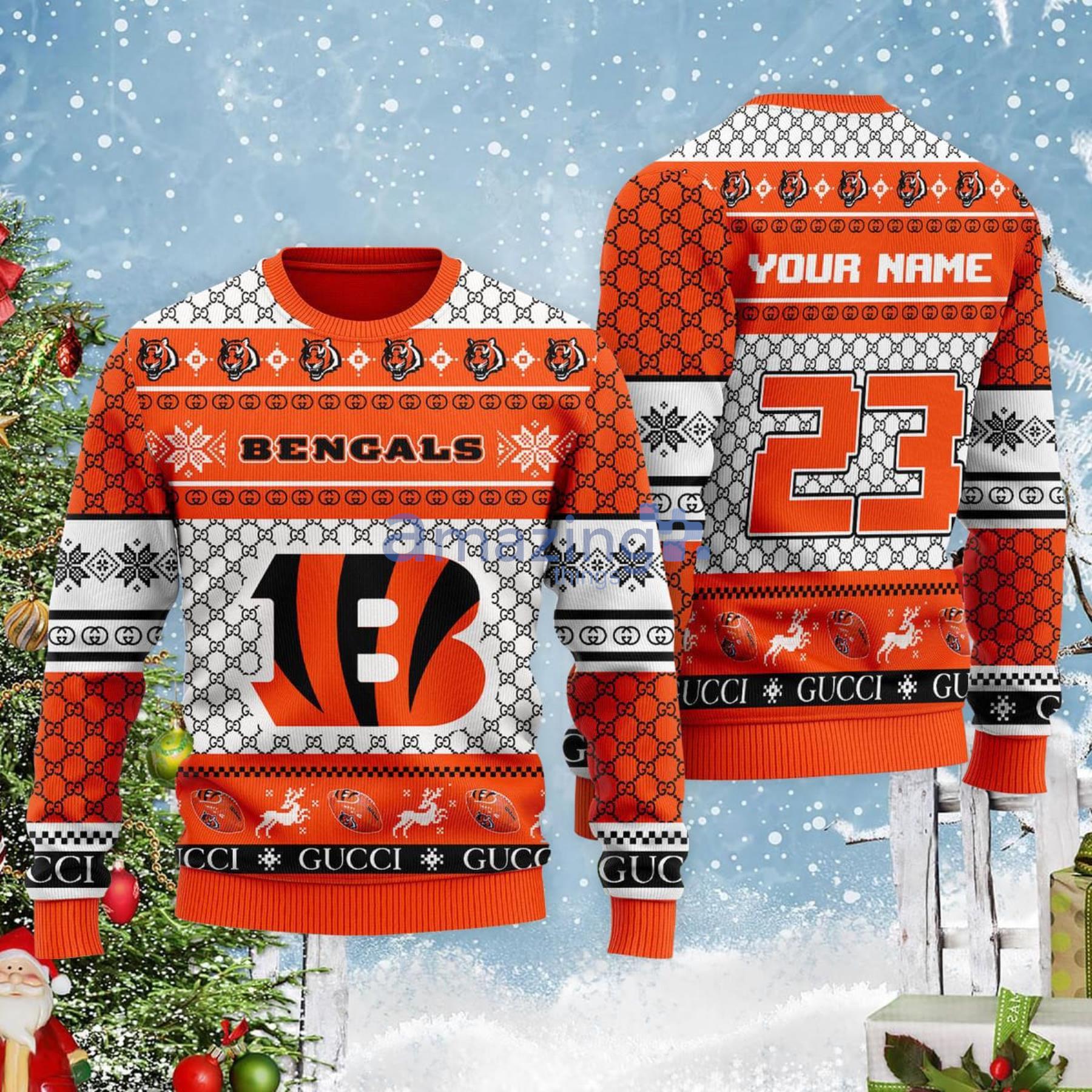 Cincinnati Bengals 3D Printed Ugly Christmas Sweater