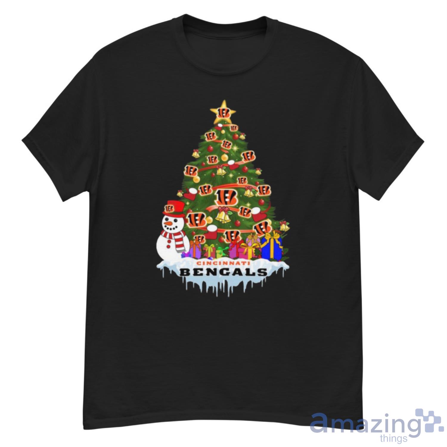 Cincinnati Bengals Merry Christmas NFL Football Sports T Shirt