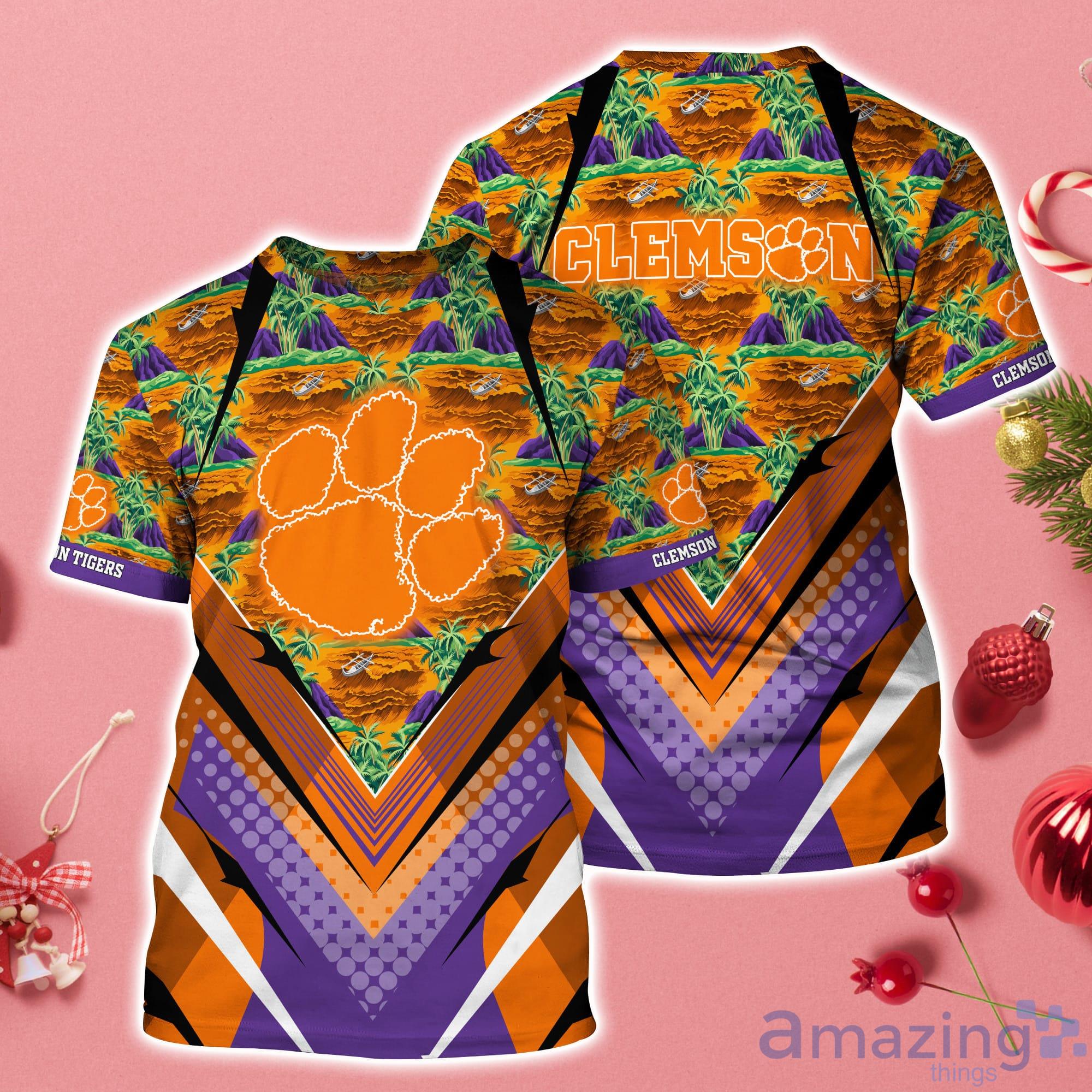 Clemson Tigers Sport Team 3D T-Shirt For Fans Product Photo 1