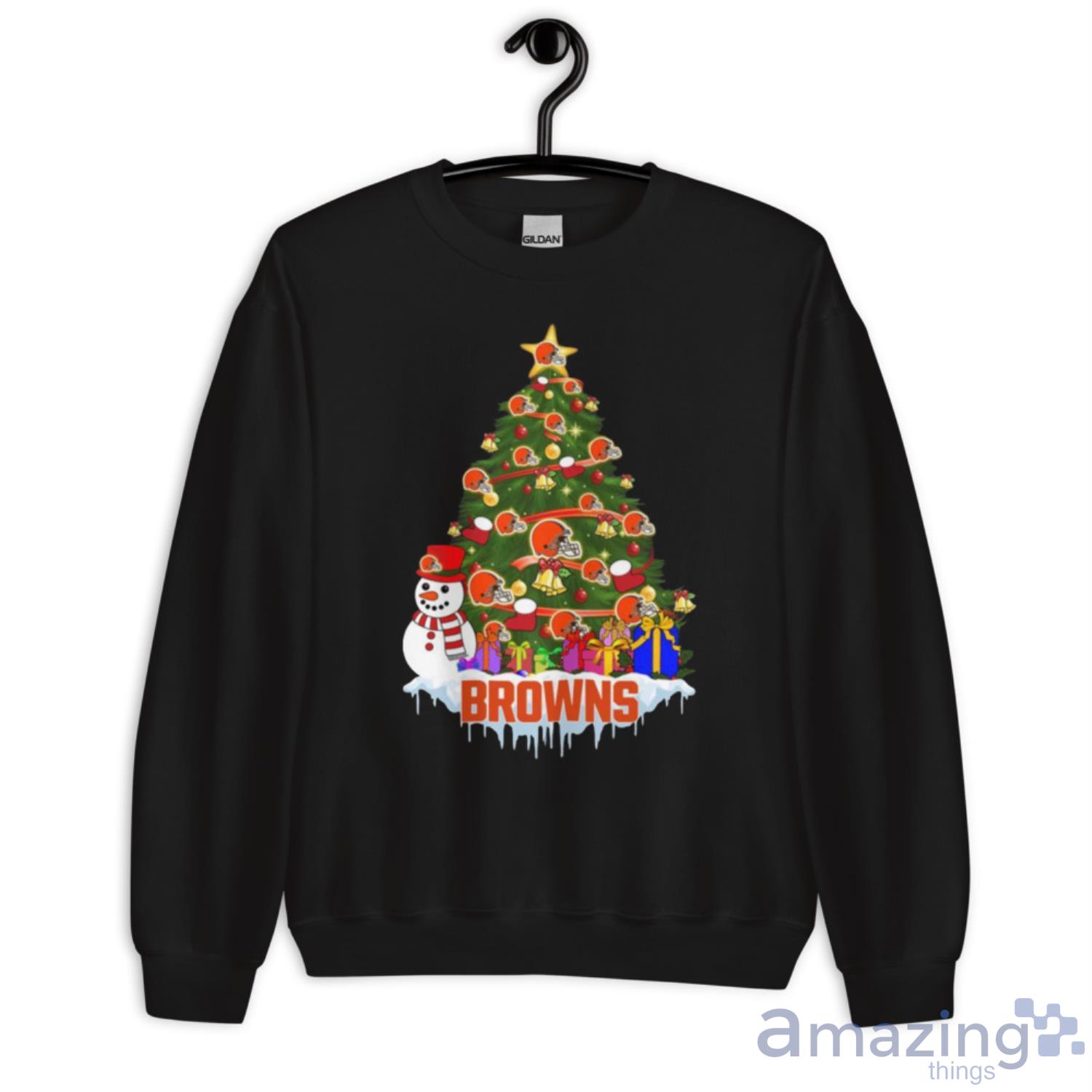 Cleveland Browns Merry Christmas Nfl Football Sports Shirt