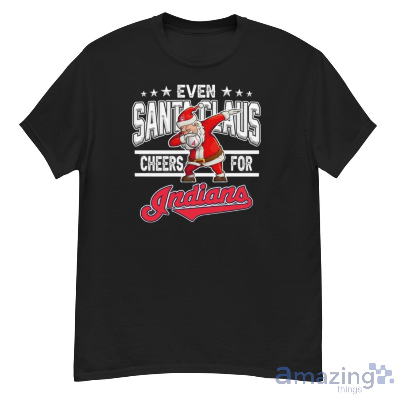 Cleveland Indians Even Santa Claus Cheers For Christmas MLB Shirt For Fans - G500 Men’s Classic T-Shirt Cleveland Indians Even Santa Claus Cheers For Christmas MLB Shirt For Fans - G500 Men’s Classic T-Shirt