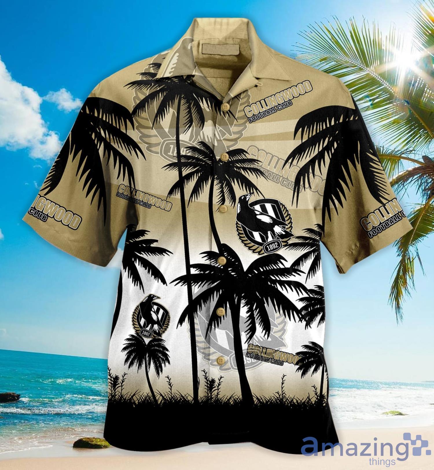 Collingwood Football Club Hawaiian Shirt For Fans Product Photo 1