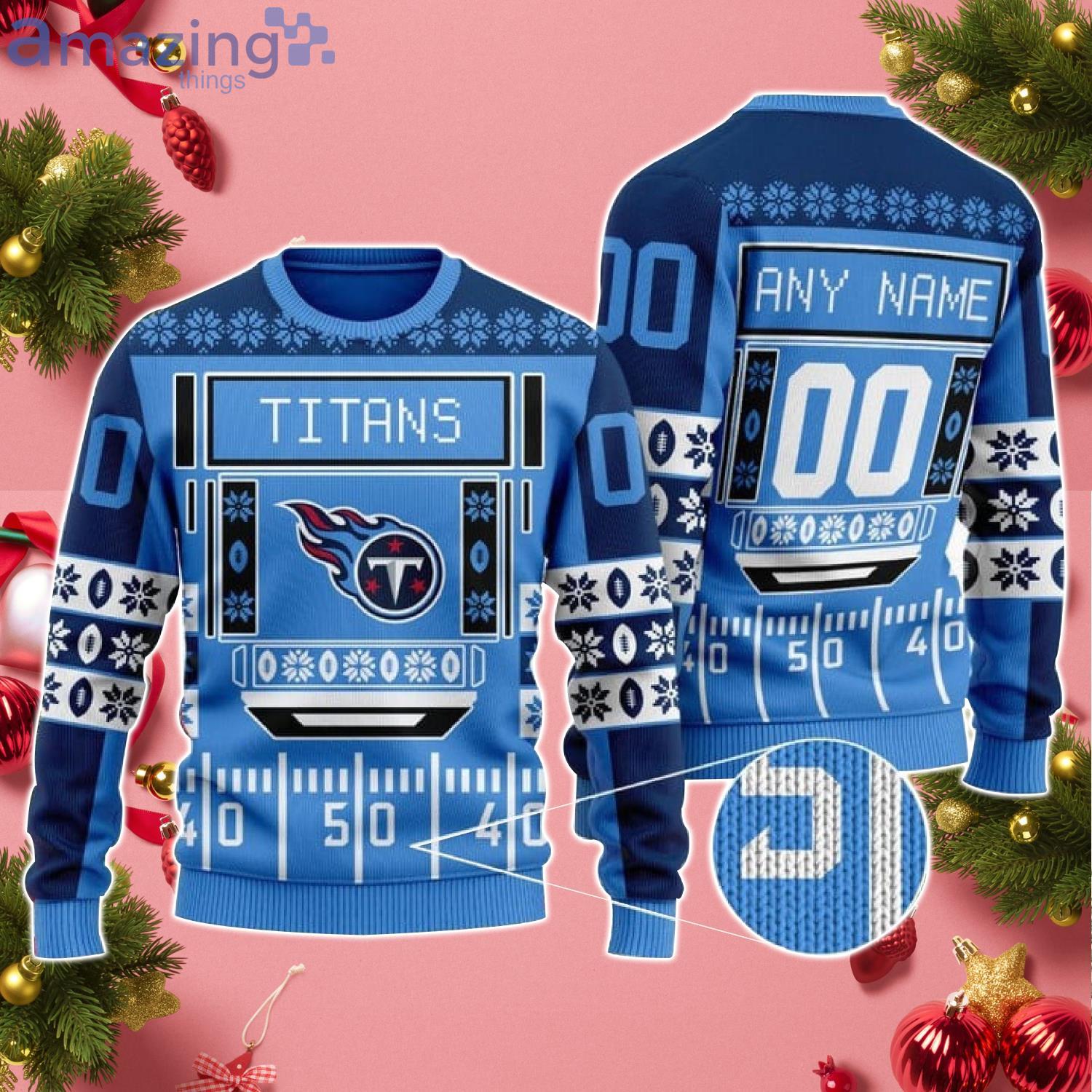 Buffalo Bills Ugly Sweater NFL Buffalo Bills Personalized Name And Number Ugly  Christmas Sweater