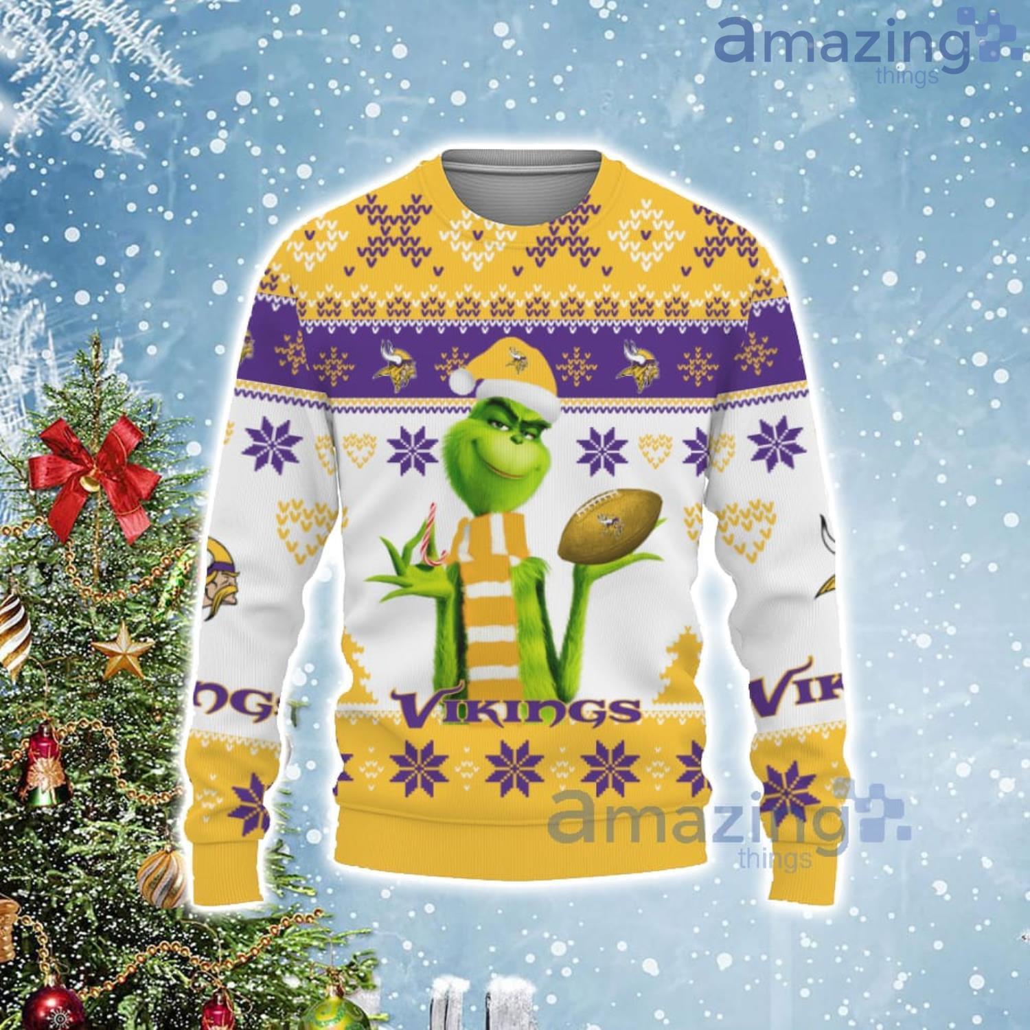 nfl vikings christmas sweater