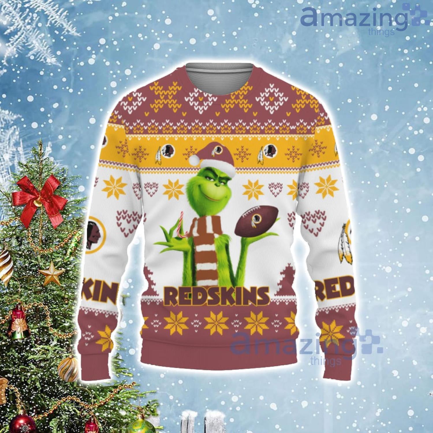 washington redskins christmas sweater
