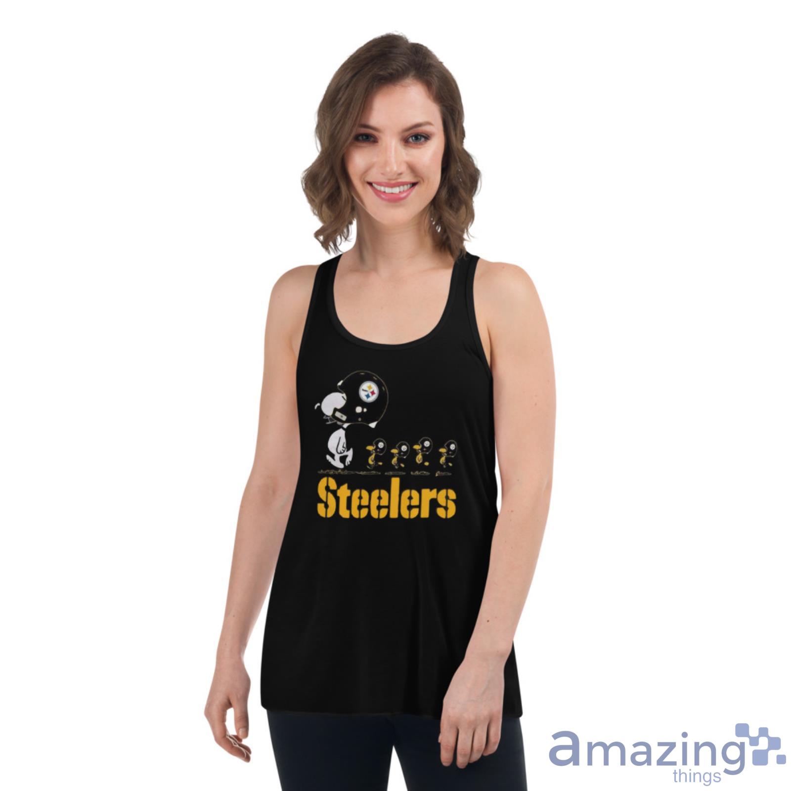 Cute Snoopy And Woodstock Pittsburgh Steelers Shirt - High-Quality Printed  Brand