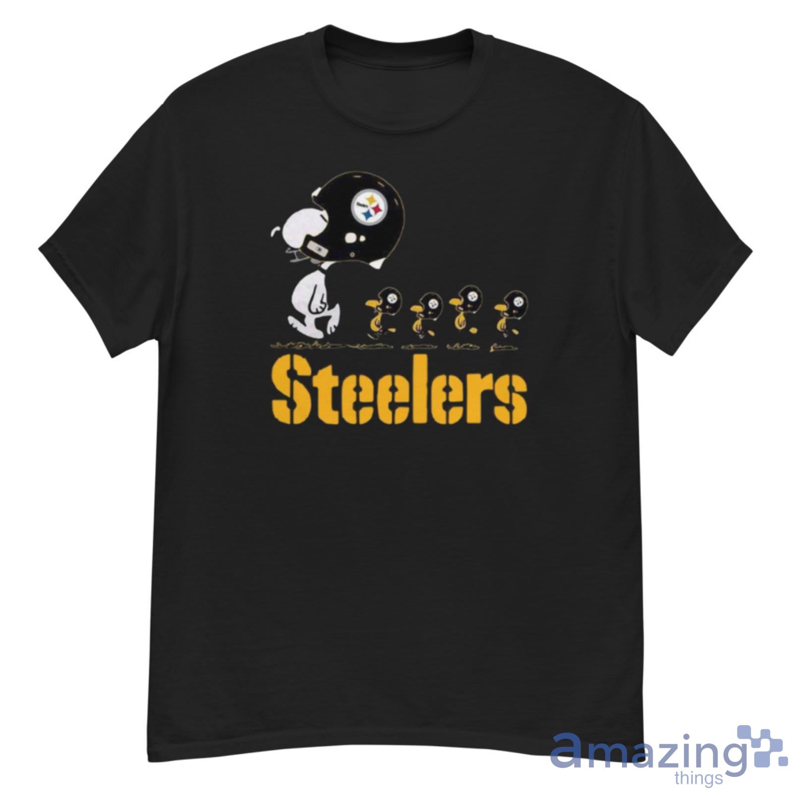 Cute Snoopy And Woodstock Pittsburgh Steelers Shirt++