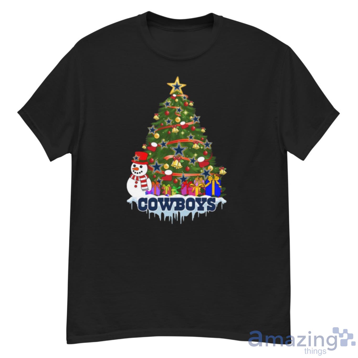 Dallas Cowboys Christmas Tree Christmas Shirt