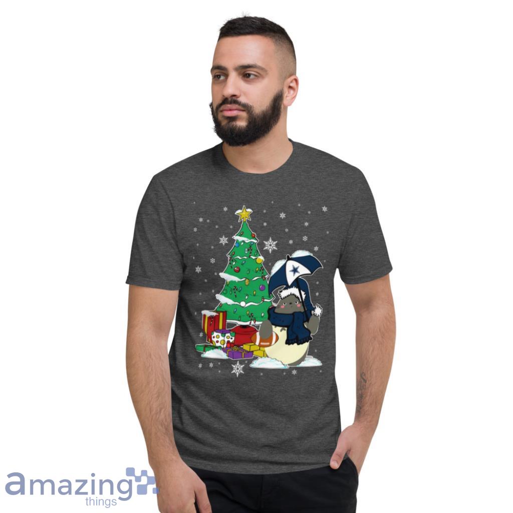 Dallas Cowboys NFL Football Cute Tonari No Totoro Christmas Sports T Shirt  - Banantees