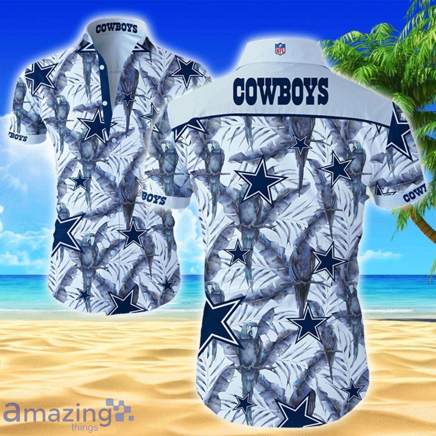 Dallas Cowboys Nfl Hawaiian Aloha Shirt Product Photo 1