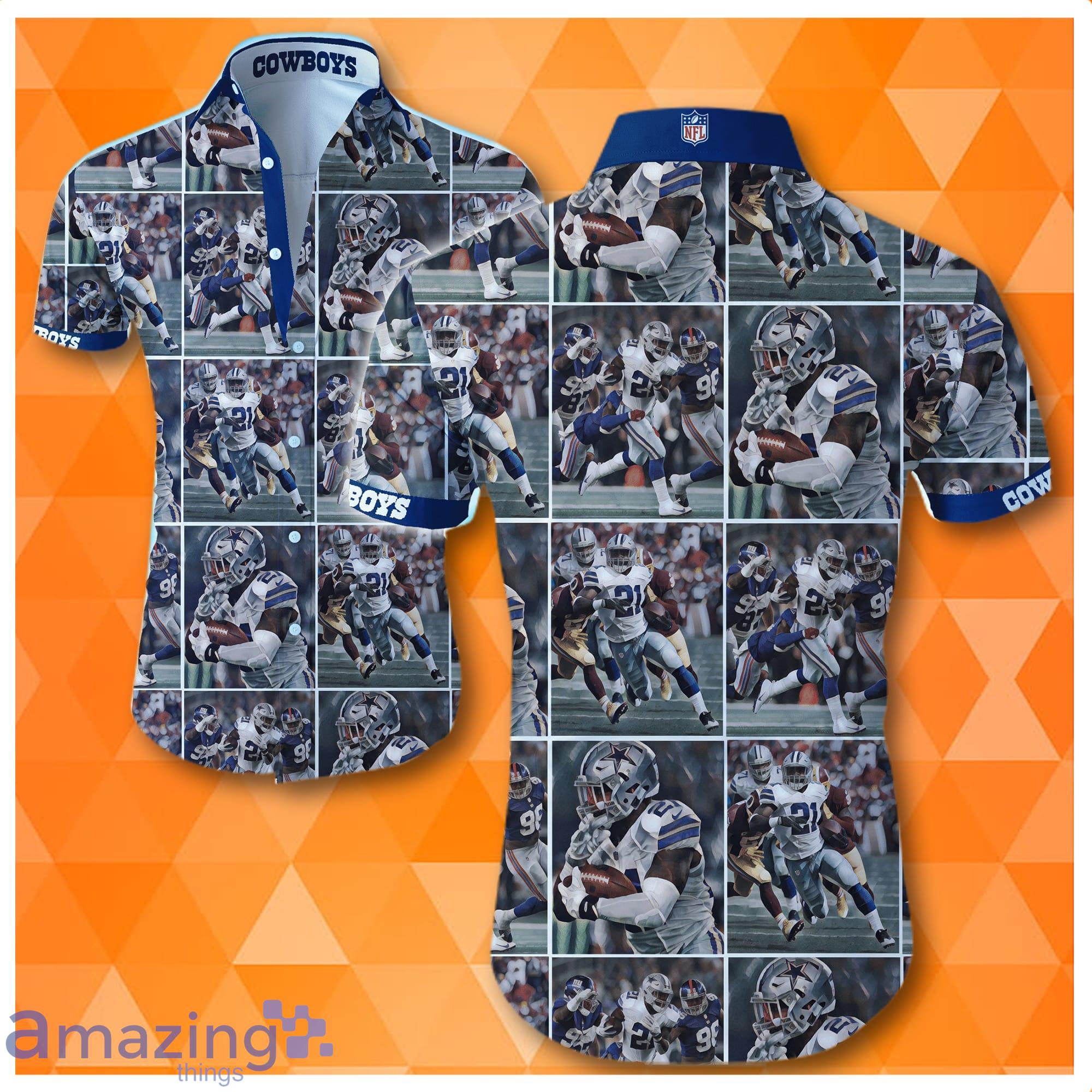 Dallas Cowboys Nfl Hawaiian Shirts For Men Aloha Shirt Product Photo 1