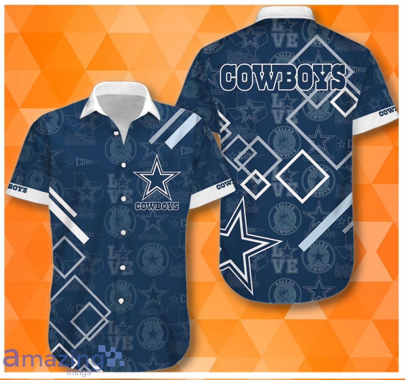 Dallas Cowboys Nfl Hawaiian Shirtss For Men Aloha Shirts Product Photo 1