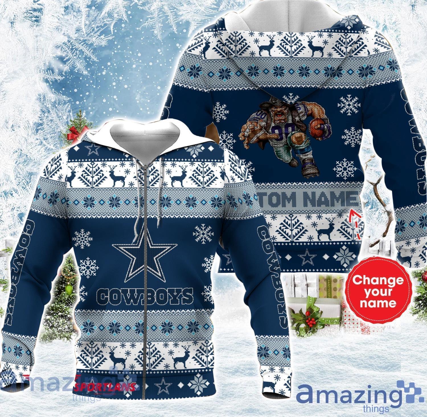 Dallas Cowboys Nfl Personalized Name All Over Printed 3D Shirt For