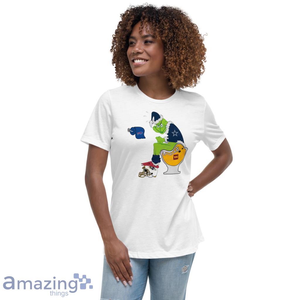 Santa Grinch Dallas Cowboys Christmas Tee Shirt - ReviewsTees