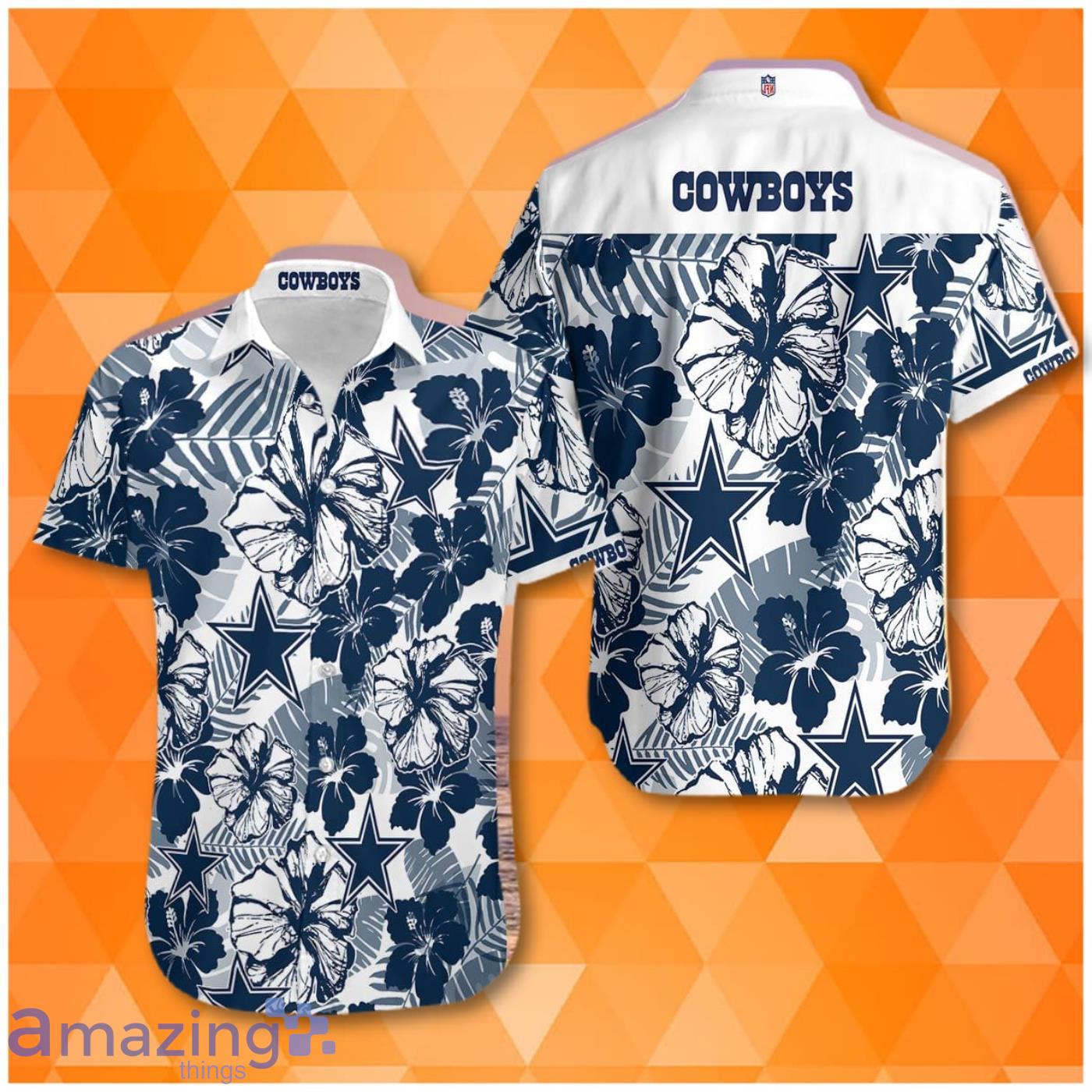 Dallas Cowboys Summer For Men All Over Printed Hawaiian Shirt Size