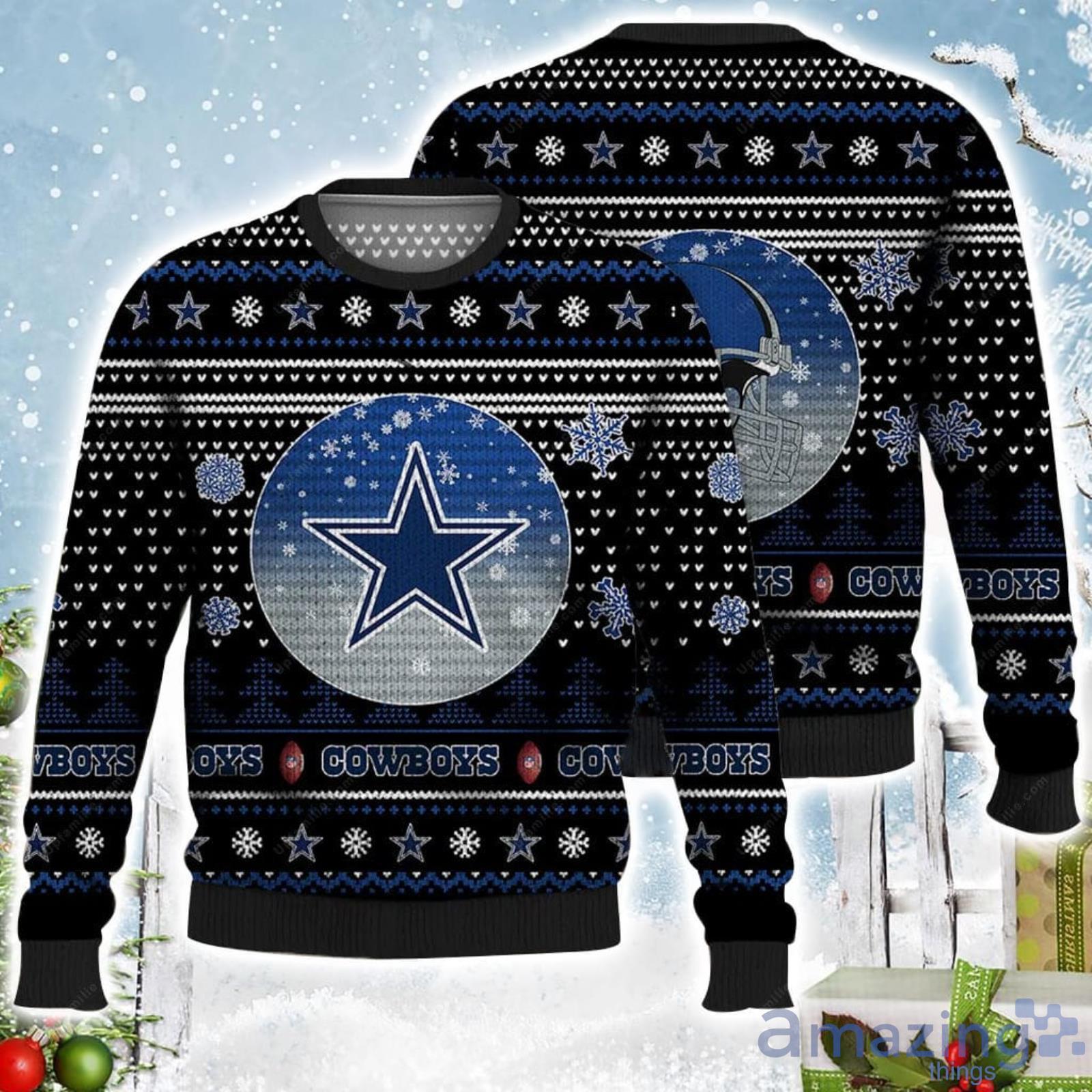 Dallas Cowboys Ugly Sweater Vintage Cowboys Ugly Christmas Sweater