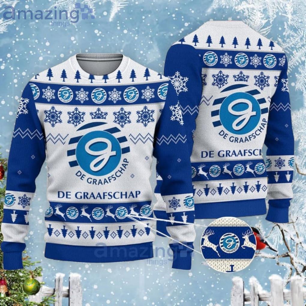 De Graafschap Christmas Gift Ugly Christmas Sweater For Men And Women Product Photo 1