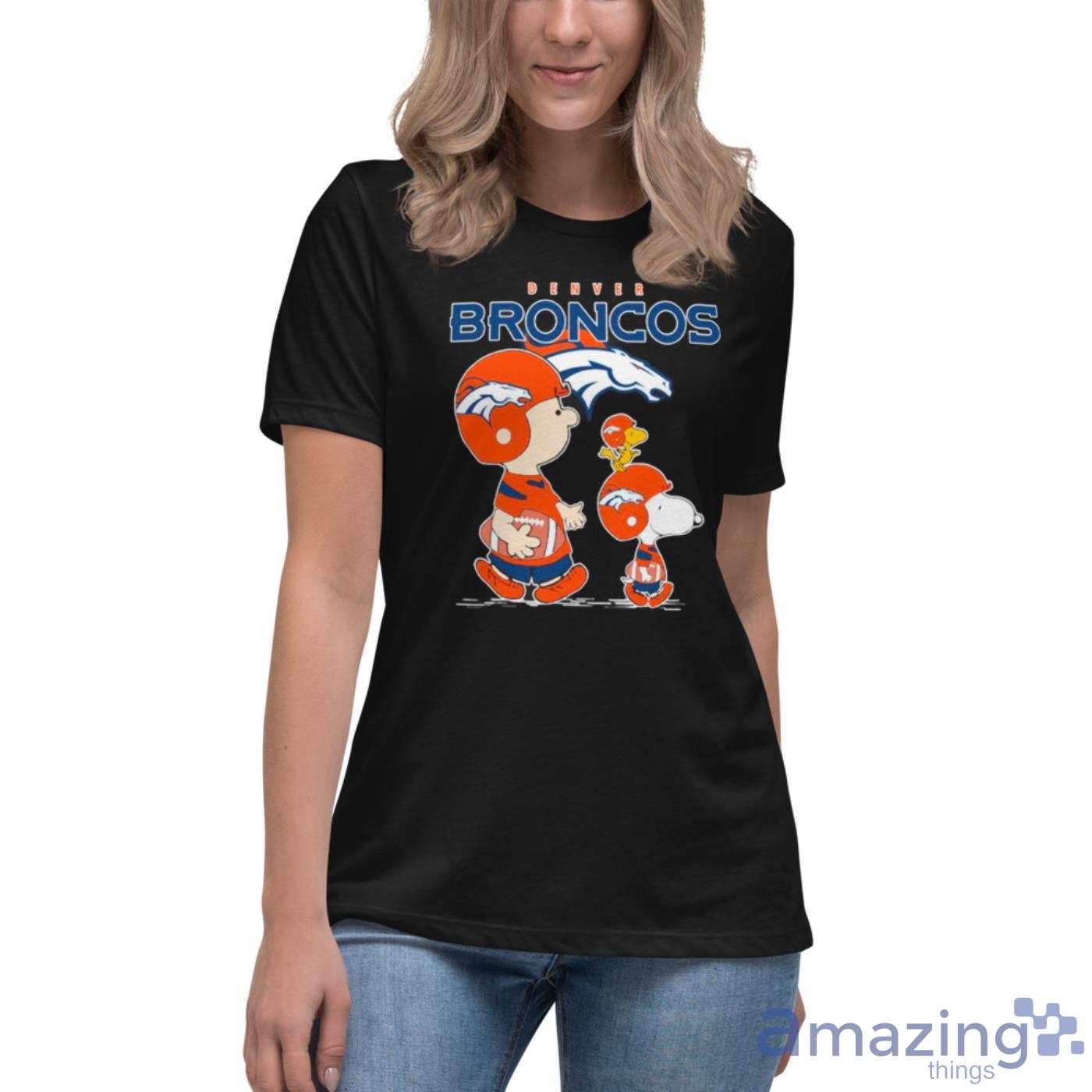 Peanuts Charlie Brown Snoopy Woodstock cartoon Denver Broncos