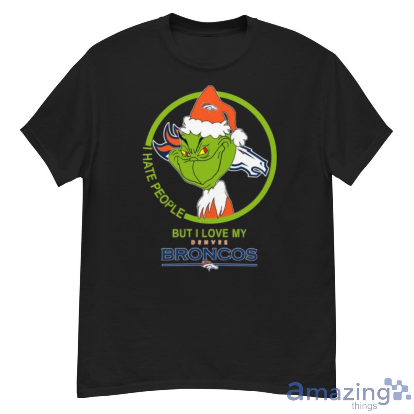 The Grinch Denver Broncos Shirt - High-Quality Printed Brand