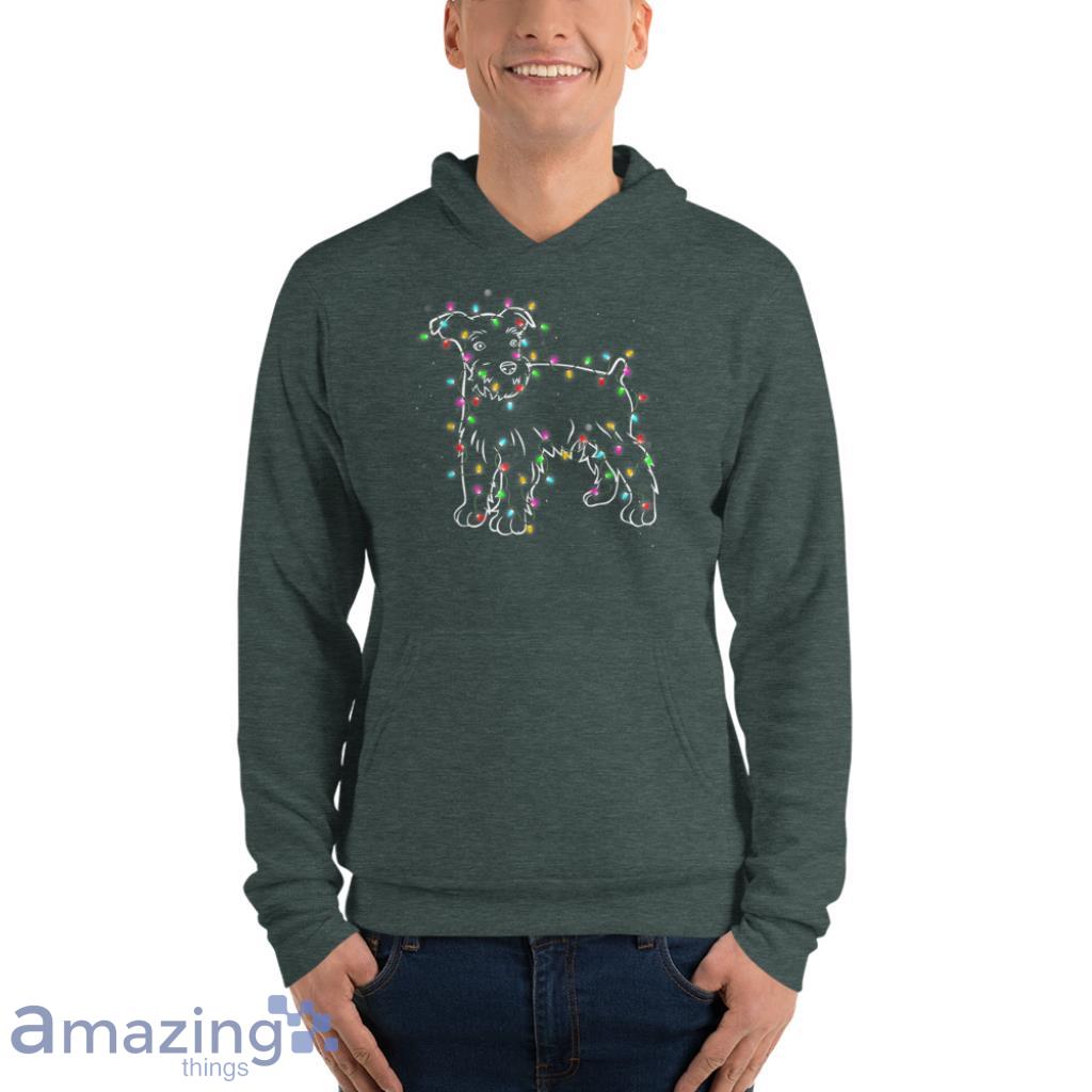 Dog Tree Christmas T Shirt image Dog Tree Christmas T-Shirt - Unisex Fleece Pullover Hoodie-1
