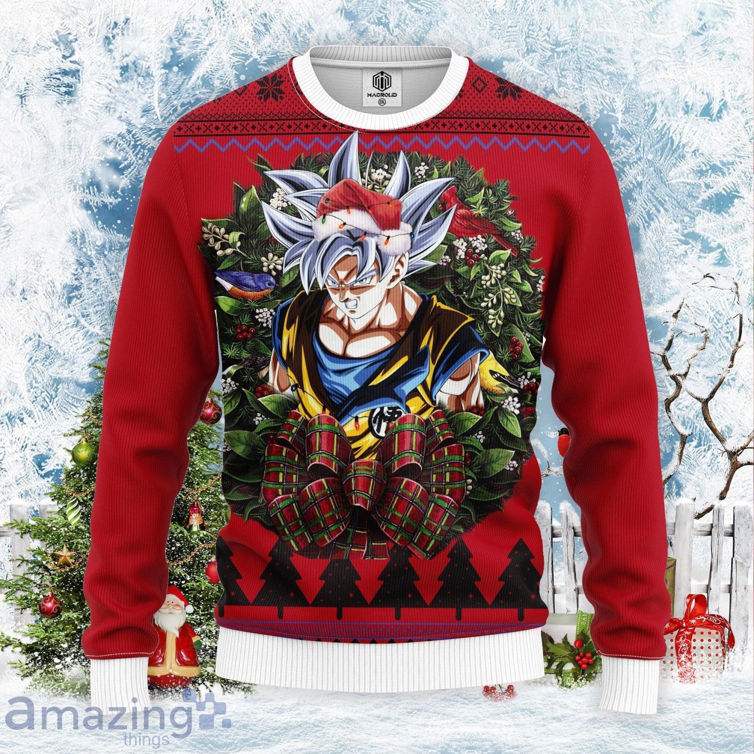 Dragon ball outlet super christmas sweater