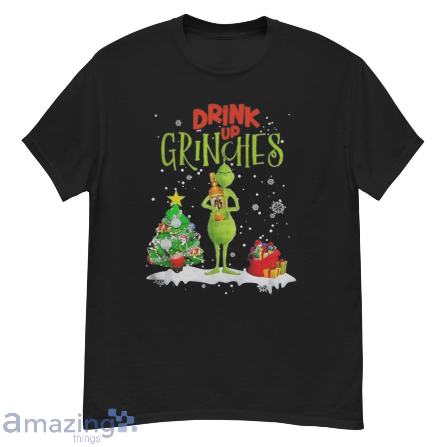Drink Up Grinches Christmas Captain Morgan Shirt - G500 Men’s Classic T-Shirt