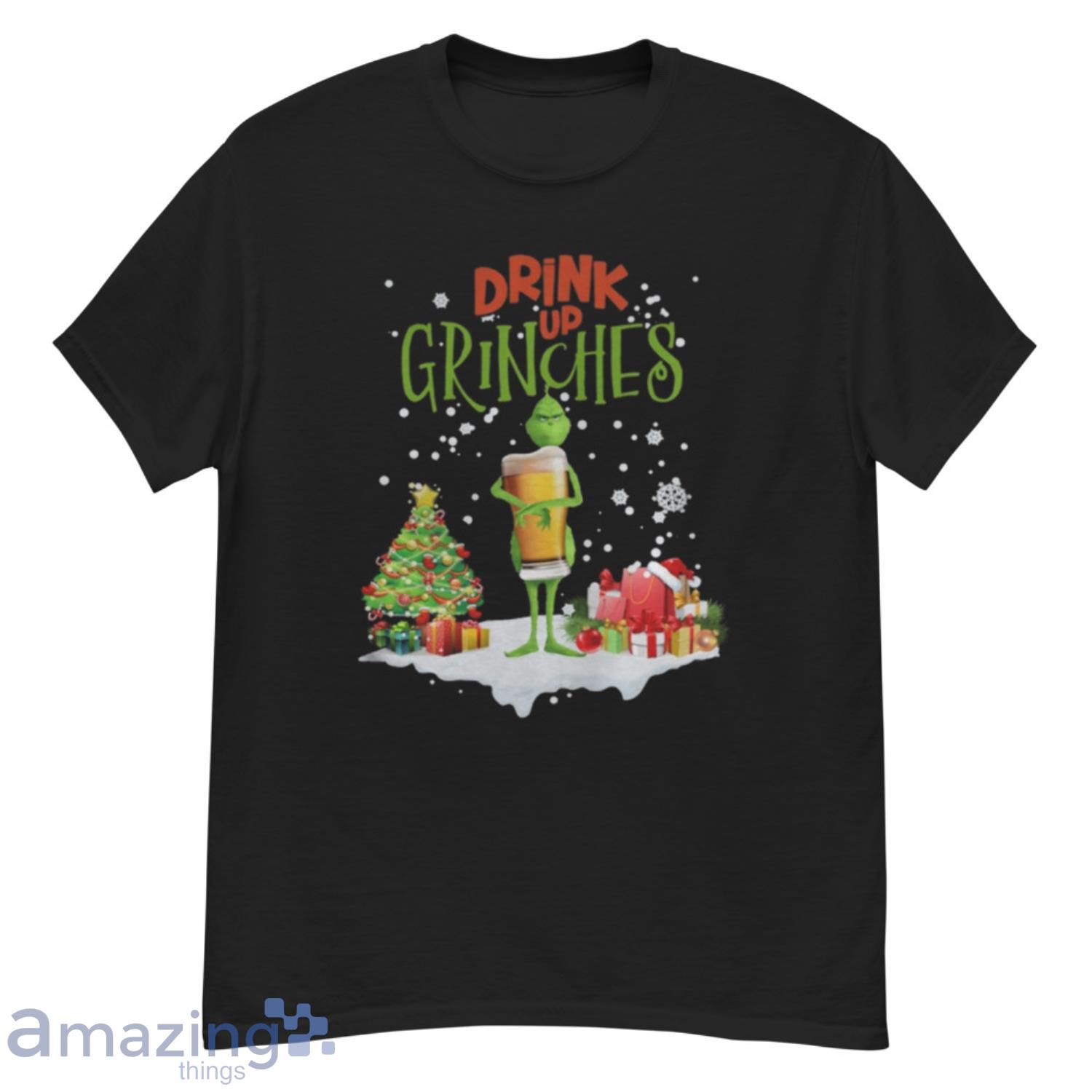 Drink Up Grinches Christmas Shirt - 500 Men’s Classic Tee Gildan