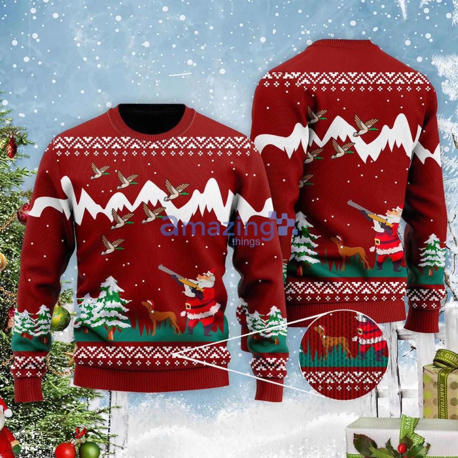 Duck shop christmas sweater