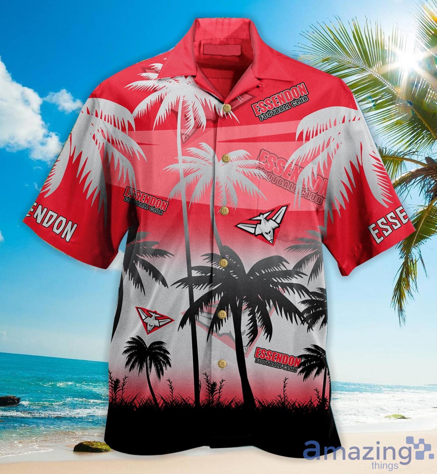 Essendon Football Club Hawaiian Shirt For Fans Product Photo 1