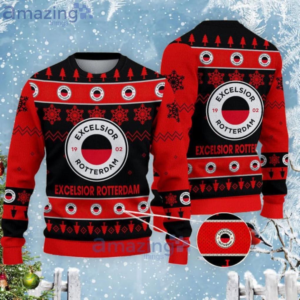 Excelsior Rotterdam Christmas Gift Ugly Christmas Sweater For Men And Women Product Photo 1