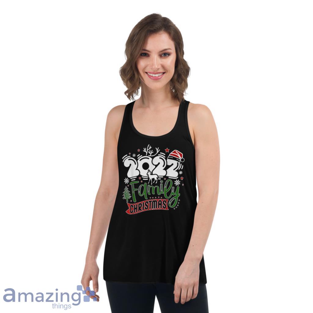 Family Christmas Shirt Funny Christmas Pajama T Shirt image Family Christmas Shirt Funny Christmas Pajama T-Shirt - Womens Flowy Racerback Tank