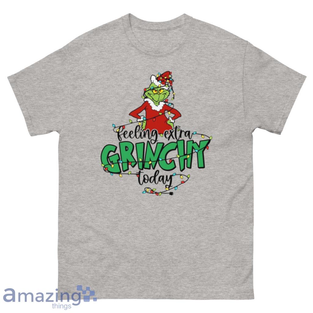 Feeling Extra Grinchy Today Transfer Christmas Shirt - 500 Men’s Classic Tee Gildan Feeling Extra Grinchy Today Transfer Christmas Shirt - 500 Men’s Classic Tee Gildan