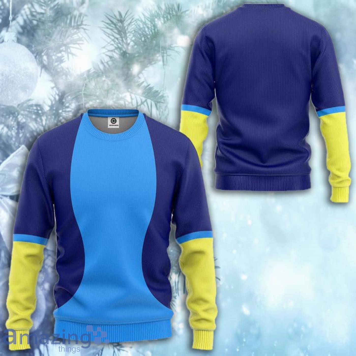 Finding Nemo Dory Costume Disney All Over Print 3D Ugly Christmas Sweater Product Photo 1